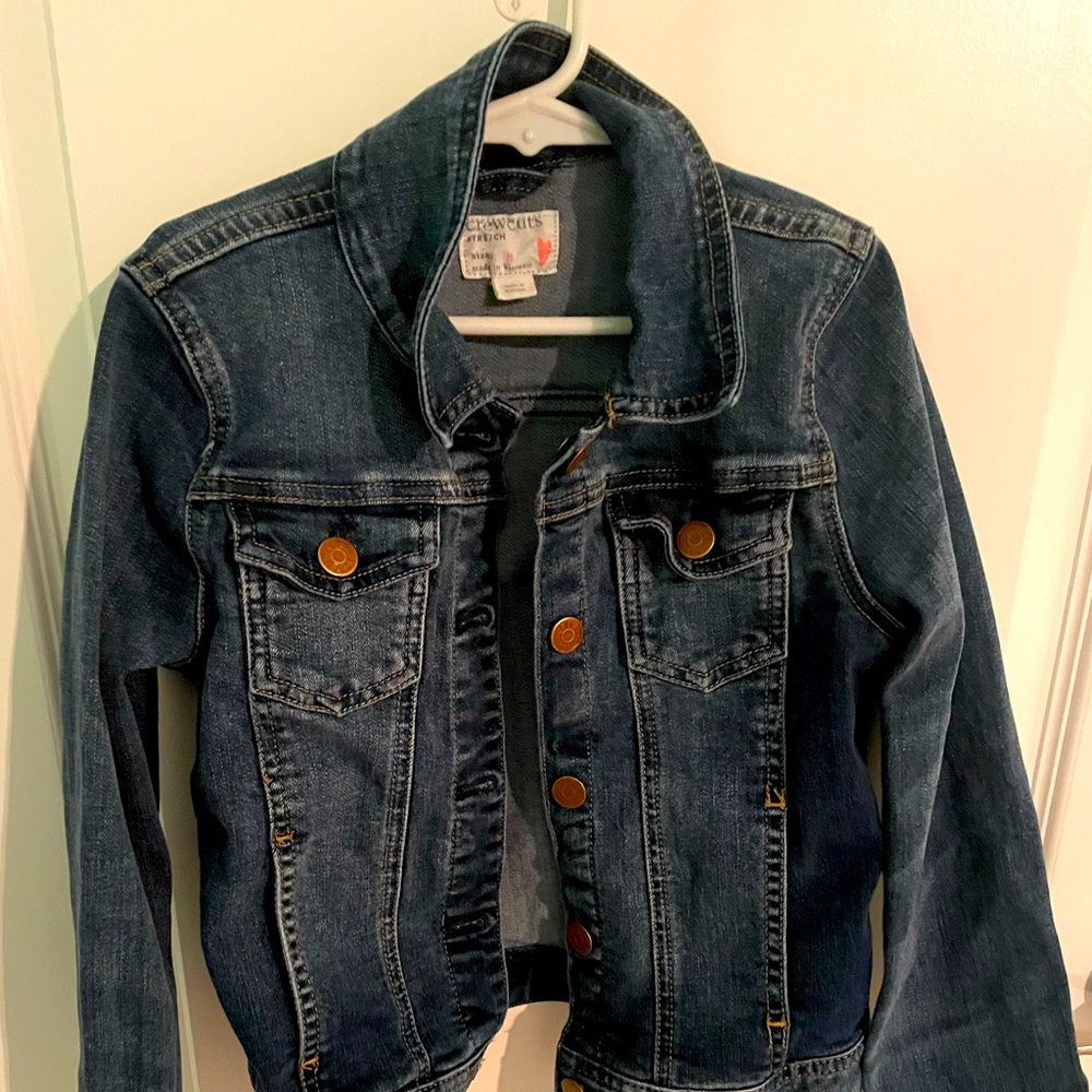 Crewcuts by J Crew Kids Denim Jacket.  Size 8